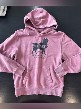 The Stray Dog Pink Hoodie